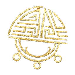 Gold shrine emblem